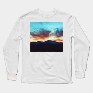 Utah Mountains & Sunset Long Sleeve T-Shirt